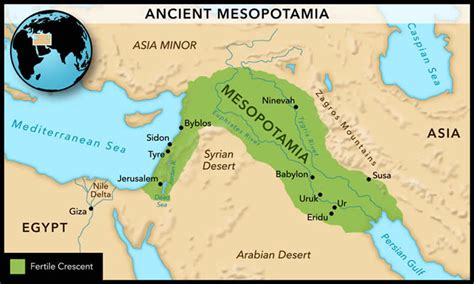 Exploros Mesopotamia Geography And Environment