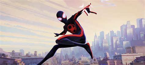 Spider Man Across The Spider Verse Trailer Miles Morales Swings