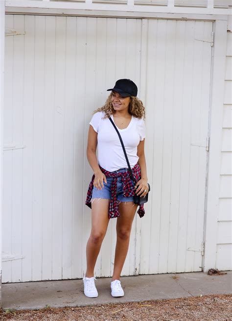 6 Ways To Wear Your Denim Shorts This Summer Short Outfits Denim