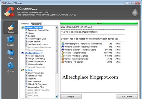 Alltechplace Download Ccleaner Full Version For Windows 8 7 And Xp
