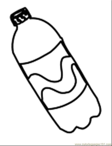 Coloring Pages Drinks Soda Drink Clipart Cans Cola Soft Cliparts