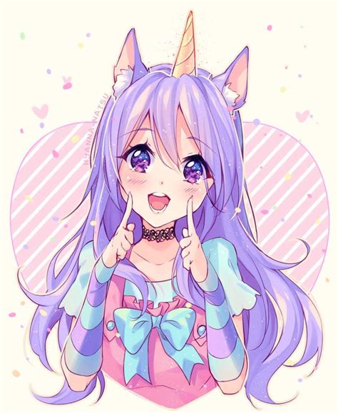 Cute Anime Unicorn Wallpapers Wallpaper Cave