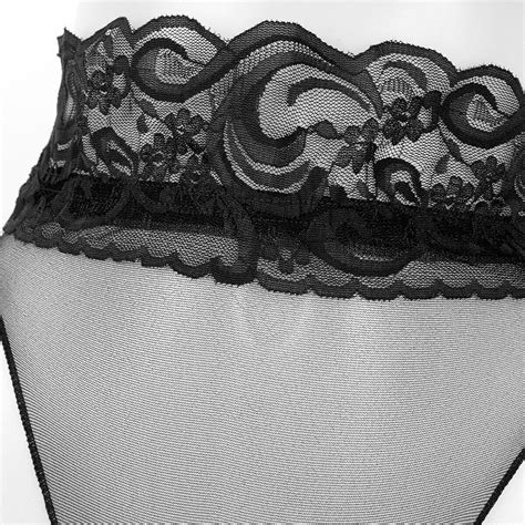 women mesh sheer panties see through ultra thin thongs lingerie briefs underwear ebay