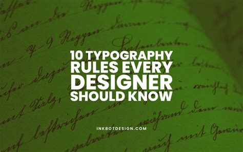 10 Typography Rules Every Designer Should Know In 2024