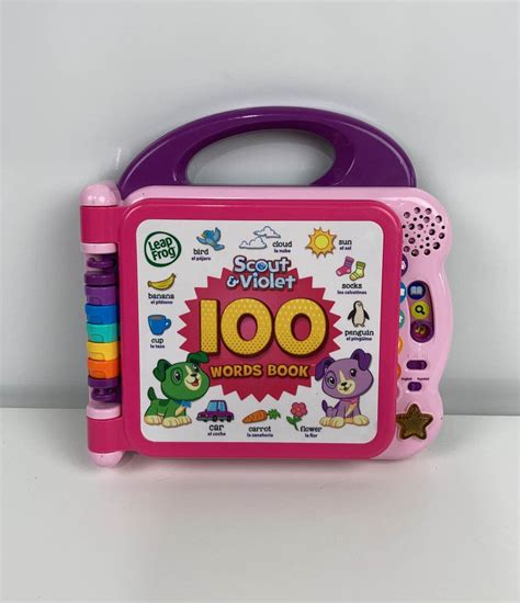 Vtech Violet And Scout 100 Words Book