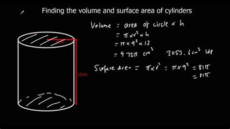 Cylinder calculator will give the surface area and volume of a cylinder. How To Find Out The Surface Area Of A Cylinder