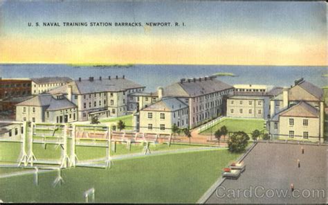 U S Naval Training Station Barracks Newport Ri