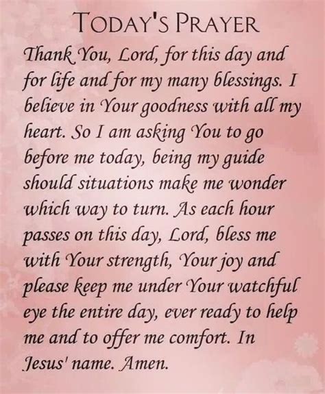 10 Sunday Prayers And Blessings Of The Day Everyday Prayers Prayer For