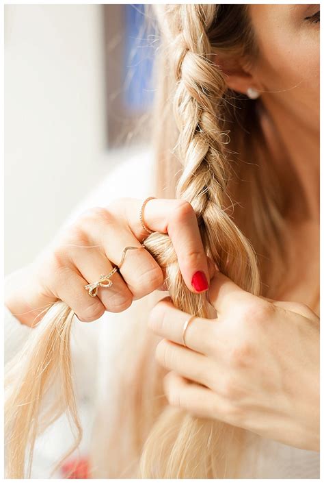 How To Create A Dutch Fishtail Side Braid Blush And Camo