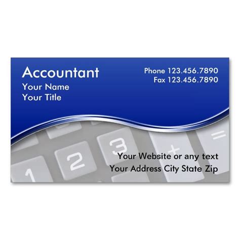 ❤️ examples of accountant business cards templates for easy generating customizable personalized visiting card layout in online constructor app & free download. Accountant Business Cards | Zazzle.com | Business cards, Card templates, Cards
