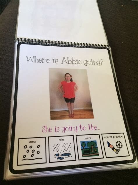 Where Is Abbie Going Adapted Book For Students With Special Needs