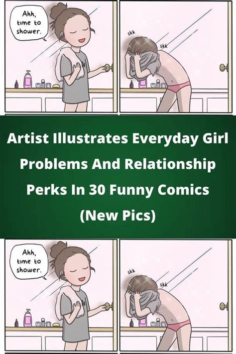 Artist Illustrates Everyday Girl Problems And Relationship Perks In 30 Funny Comics New Pics