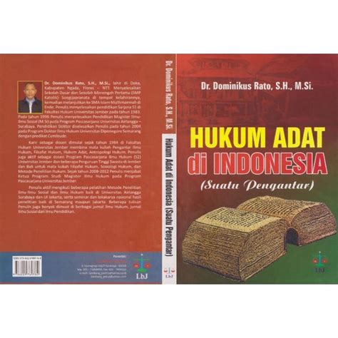Jual Buku Hukum Adat Di Indonesia Shopee Indonesia