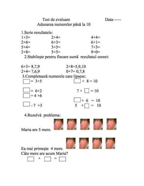 Fise De Matematica Clasa 3