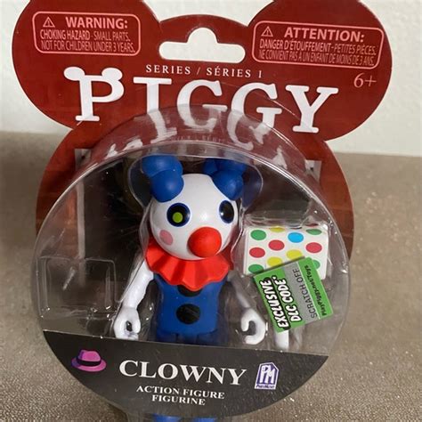 Roblox Toys Roblox Piggy Series Clowny Figure With Dlc Code Poshmark