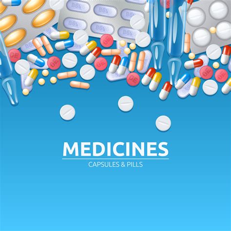 Medicines Background Illustration 465805 Vector Art At Vecteezy