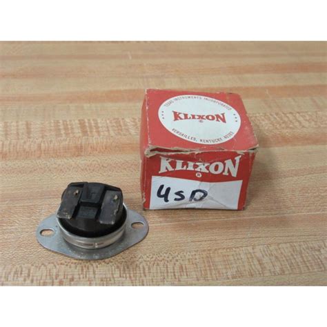 Klixon 20400f49 368 Thermostat Switch 4sd Mara Industrial