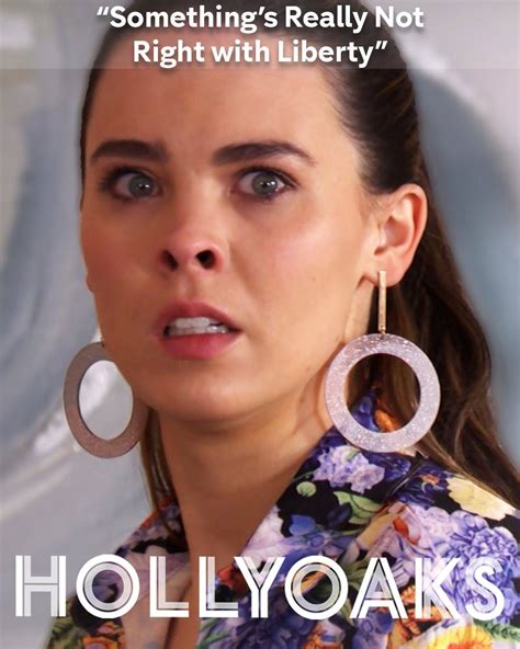 Hollyoaks Somethings Not Right With Liberty If Only They Had