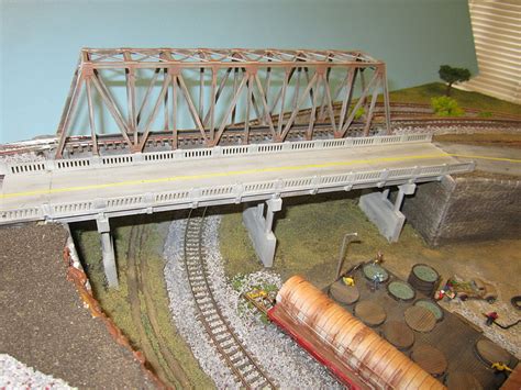 Early 150 Highway Overpass W 4 Piers Model Railroad Bridge Kit N Scale 153 Pictures