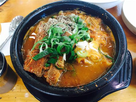 download free photo of food bone haejangguk gamjatang pot spine from