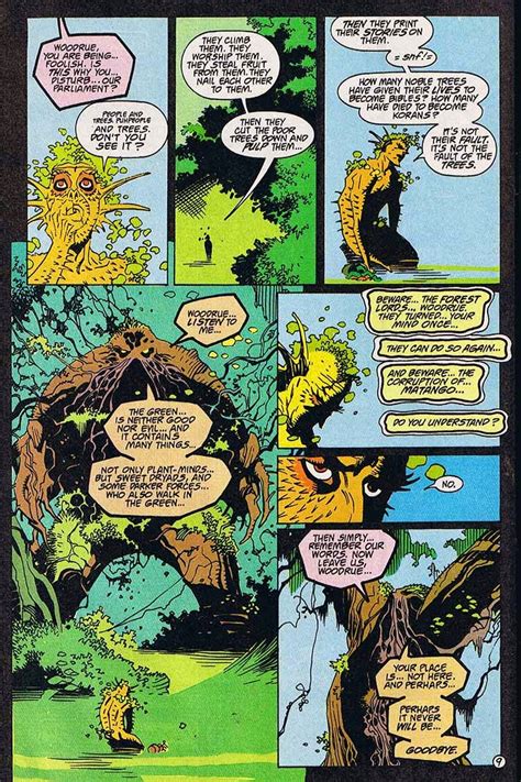 The Great Comic Book Heroes Mike Mignolas Swamp Thing Annual Pages