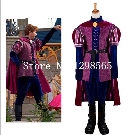 Free Shipping Custom Made Sleeping Beauty Costume Prince Phillip