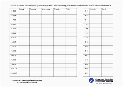 8 One Week Planner Sampletemplatess Sampletemplatess