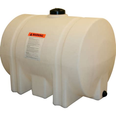 Romotech 125 Gallon Plastic Storage Tank 82123949 Round With Leg Supports