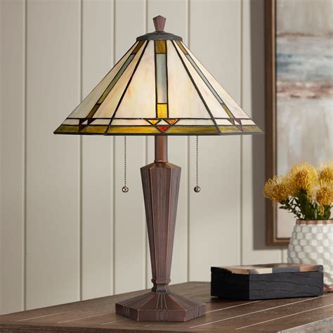 Browse a wide range of bedside lamps online at beacon lighting. Robert Louis Tiffany Traditional Mission Accent Table Lamp ...