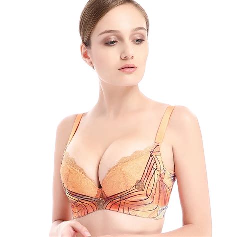 Push Up Three Quarter Cupnon Convertible Strapsfour Hook And Eye In Bras From Underwear