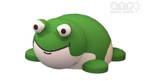 Go Hopping Mad For Our 3d Rubber Frog For Playgrounds Of All Kinds