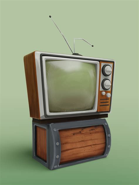 Aji Setiawan 3d Retro Tv Cartoon