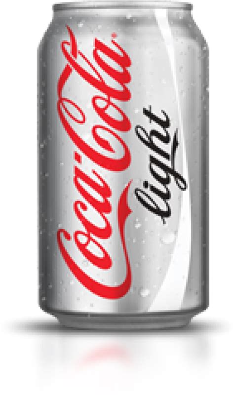 Download Transparent Can Of Coca Cola Light Coca Cola Light Pngkit