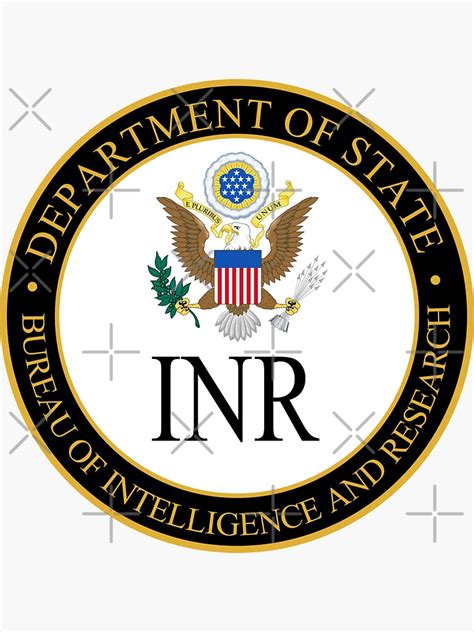Bureau Of Intelligence And Research Inr Department Of State Sticker