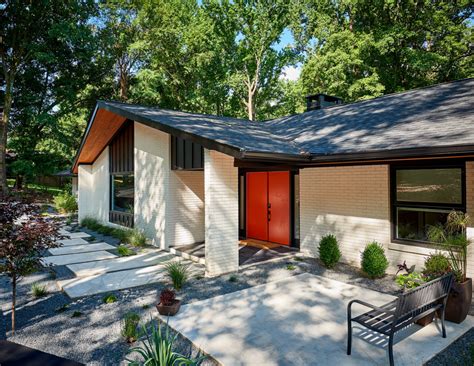 Eves Overhang Mid Century House Modern House