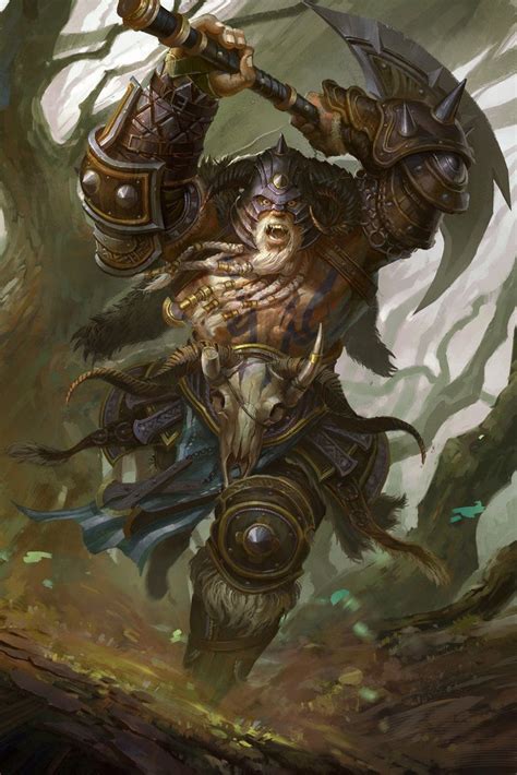 High Level Berserker By Zhangqipeng On Deviantart Fantasy Warrior