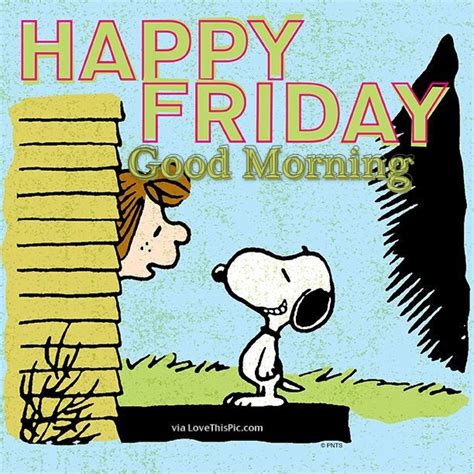 Snoopy Happy Friday Good Morning Pictures Photos And Images For