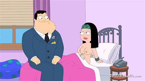 Rule 34 Accurate Art Style Alternate Breast Size American Dad Breasts Casual Female Gp375