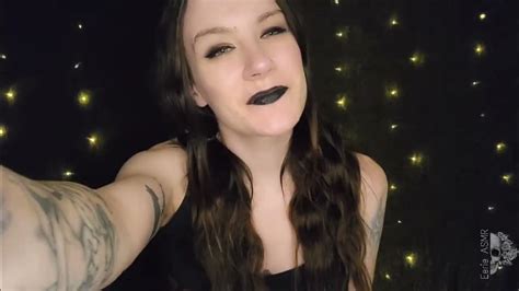 Asmr Roleplay Goth Girlfriend Helps You Fall Asleep Youtube
