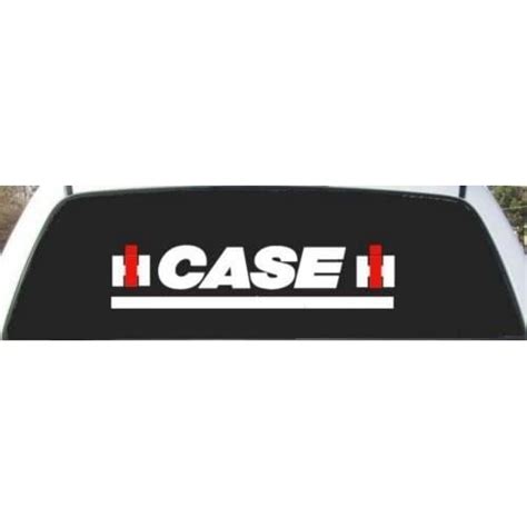 Case Ih 2 Color Custom Made Window Decal Sticker 9 X 24