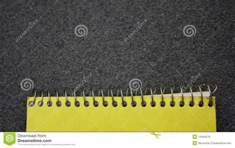 Notepad In Detail Stock Image Image Of Business Message 14494279