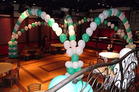 They are really something great for décor and play. quinceanera balloon decorations | Mint | Balloon Arch ...