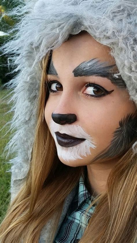 43 Best Wolf Makeup Ideas Wolf Makeup Halloween Makeup Werewolf Makeup Halloween Eye