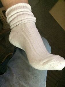 New Item Pair Sexy Soft White Cotton Thick Slouch Socks Womens