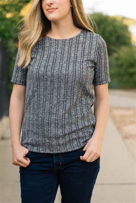 My 3 Favorite Knit T Shirt Patterns The Sewing Things Blog Knitted