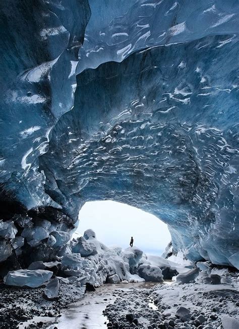 Ice Cave In Skaftafell Iceland Amusing Planet