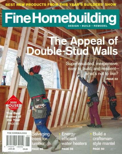 You may renew your subscription using any of the offers listed below. Fine Homebuilding Magazine Subscription