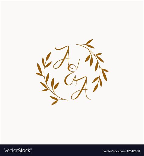 wedding initial logos