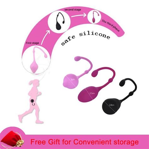 Safe Silicone Smart Kegel Ball Erotic Sex Toy For Women Vagina Tighten Exercise Machine Ben Wa