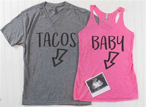 Pregnancy Announcement Shirt Husband And Wife Pregnancy